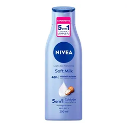 Hidratante Desodorante Corporal Nivea Soft Milk 200ml