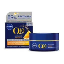 Creme Facial Nivea Antissinais Q10 Energy Noite 50g