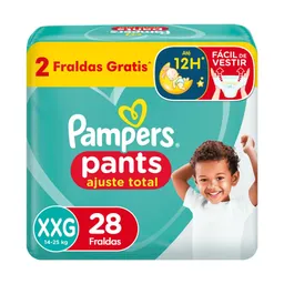 Fralda Pampers Pants Ajuste Total Roupinha XXG 28 unidades