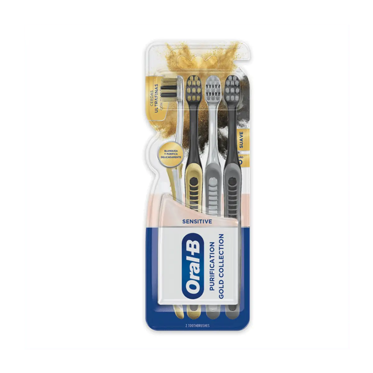Escova Dental Oral-B Purification Gold Collection 4 Unidades