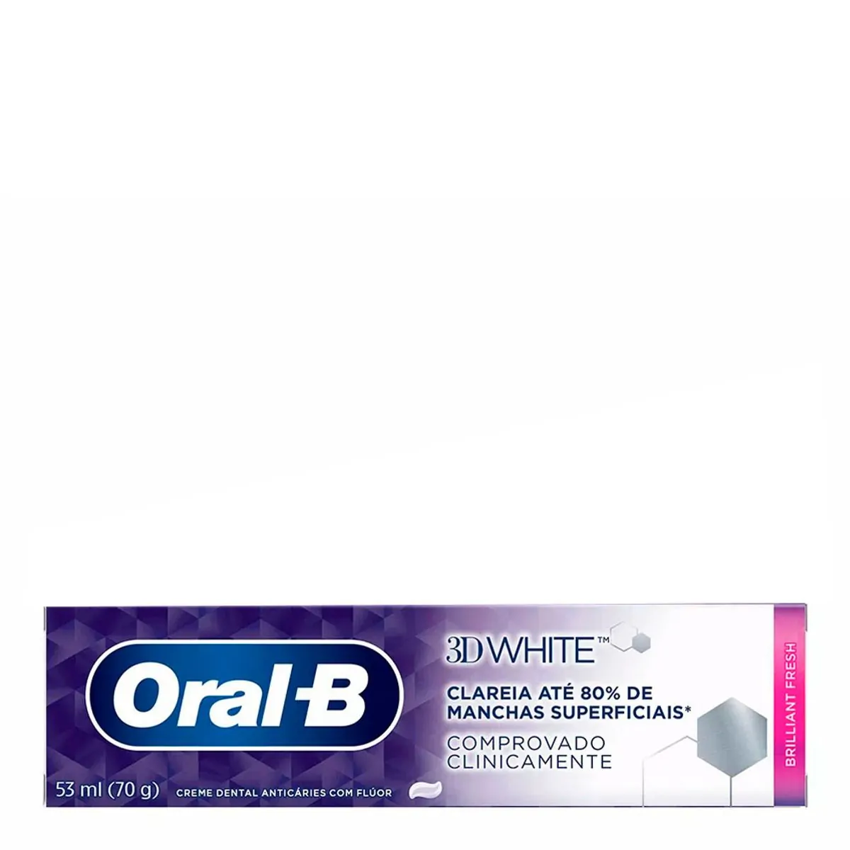 Pasta de Dente Oral-B 3D White Brilliant Fresh 70g