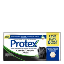 Sabonete em Barra Protex Carvão Detox Antibacteriano 85g