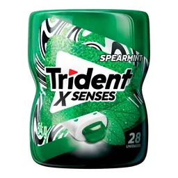 Chiclete Trident Garrafa x Sense Spearmint 28 Unidades