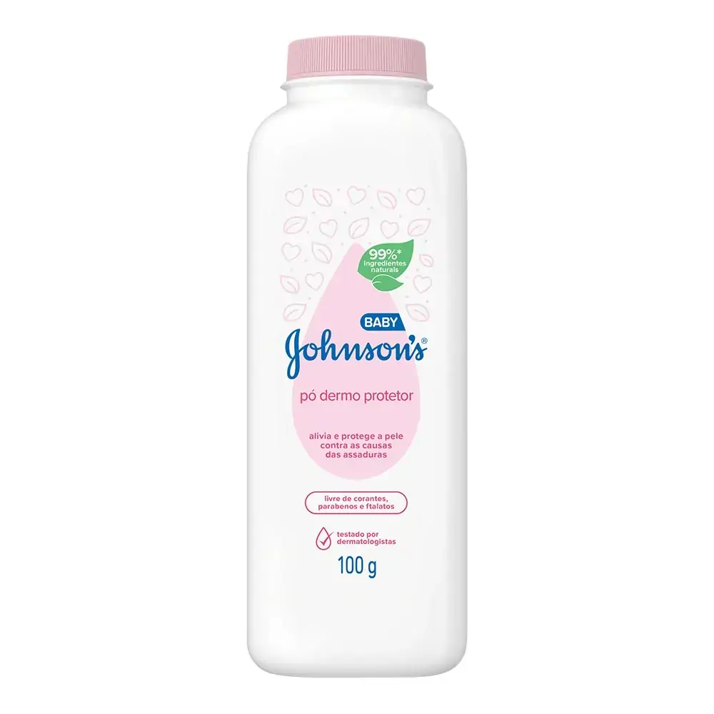 Talco Pó Dermo Protetor Johnson s Baby 100g