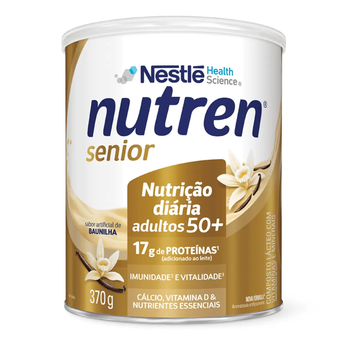 Complemento Alimentar Nutren Senior Baunilha 370g