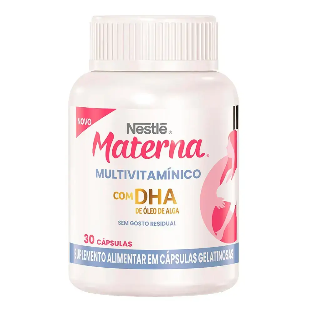 Suplemento Alimentar Materna Multivitamínico com DHA 30 Unidades