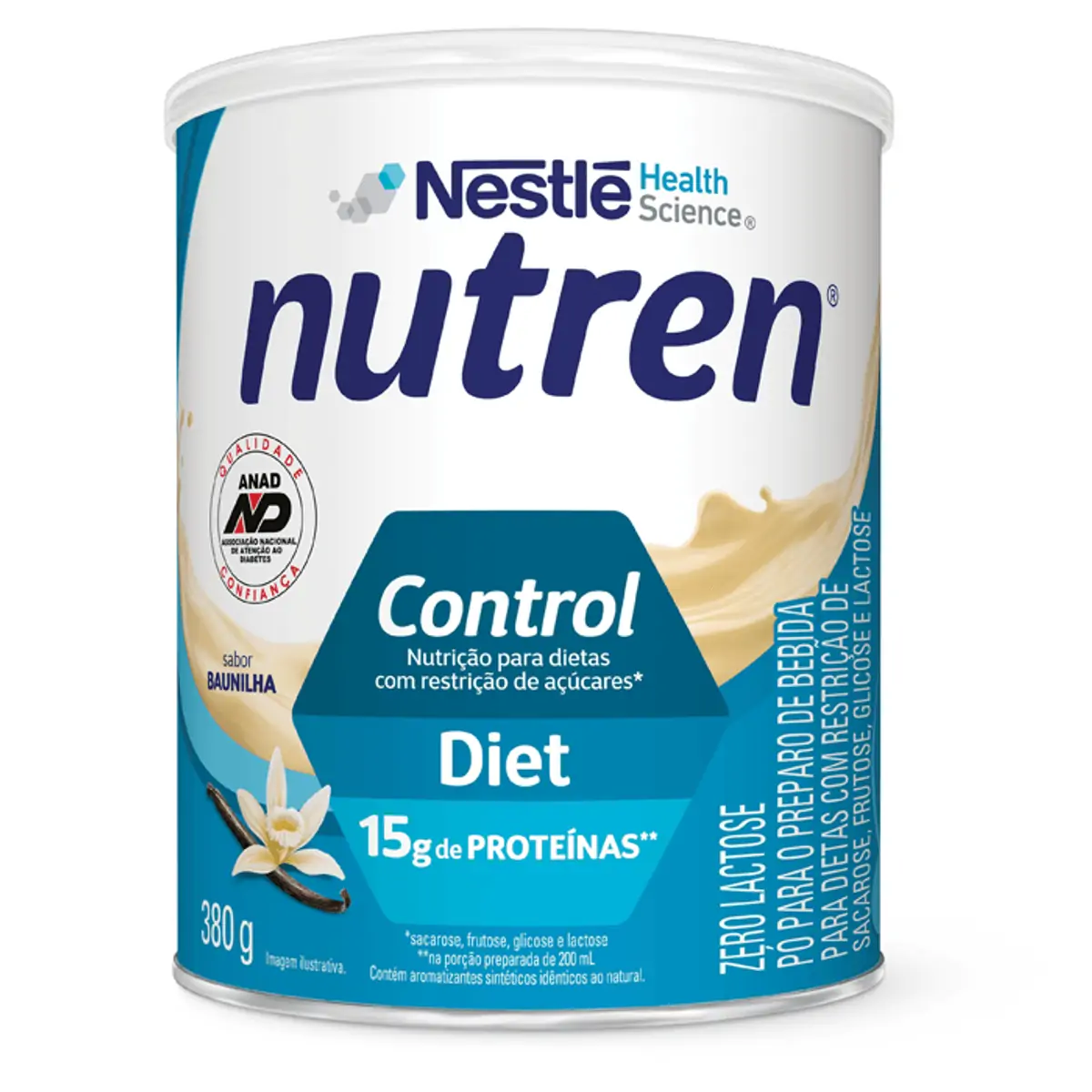 Complemento Alimentar Nutren Control Baunilha 380g