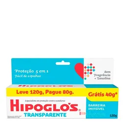 Pomada Preventivo De Assaduras Hipoglós Transparente 120g