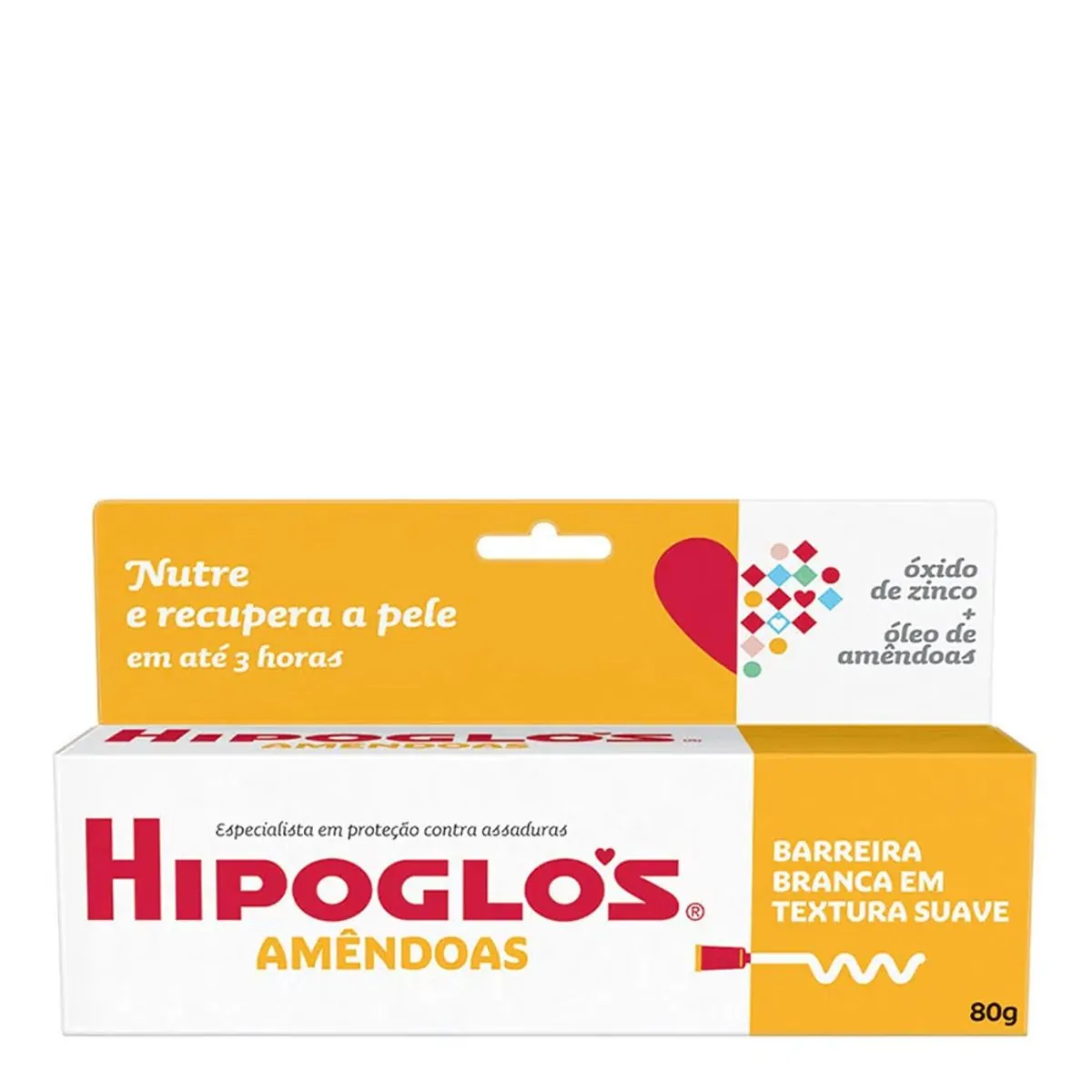 Pomada Preventivo de Assaduras Hipoglós Amêndoas 80g