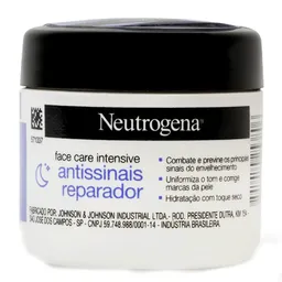 Creme Facial Neutrogena Antissinais Face Care Intensive Reparador Oil Free 100g