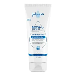 Hidratante Corporal Infantil Johnson s Baby Derma Protect Sem Fragrância 200ml