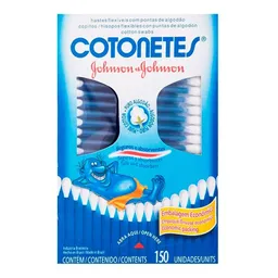 Hastes Flexíveis Cotonetes 150 Unidades