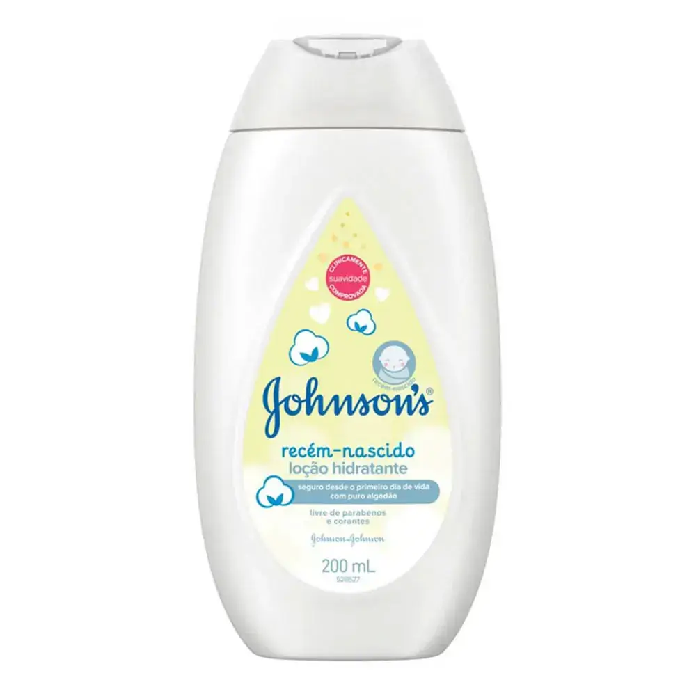 Loção Hidratante Johnson s Baby Recém-Nascido 200ml