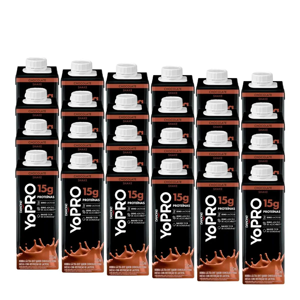 Bebida Láctea UHT YoPRO Chocolate 15g de proteínas 250ml