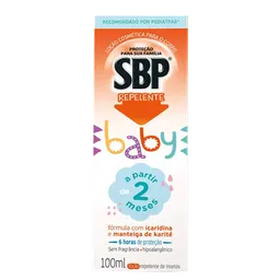 Repelente para Bebê SBP Baby Loção Corporal com Icaridina 100ml