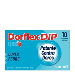Analgésico, Relaxante Muscular e Antitérmico Dorflex DIP 1g 10 Comprimidos