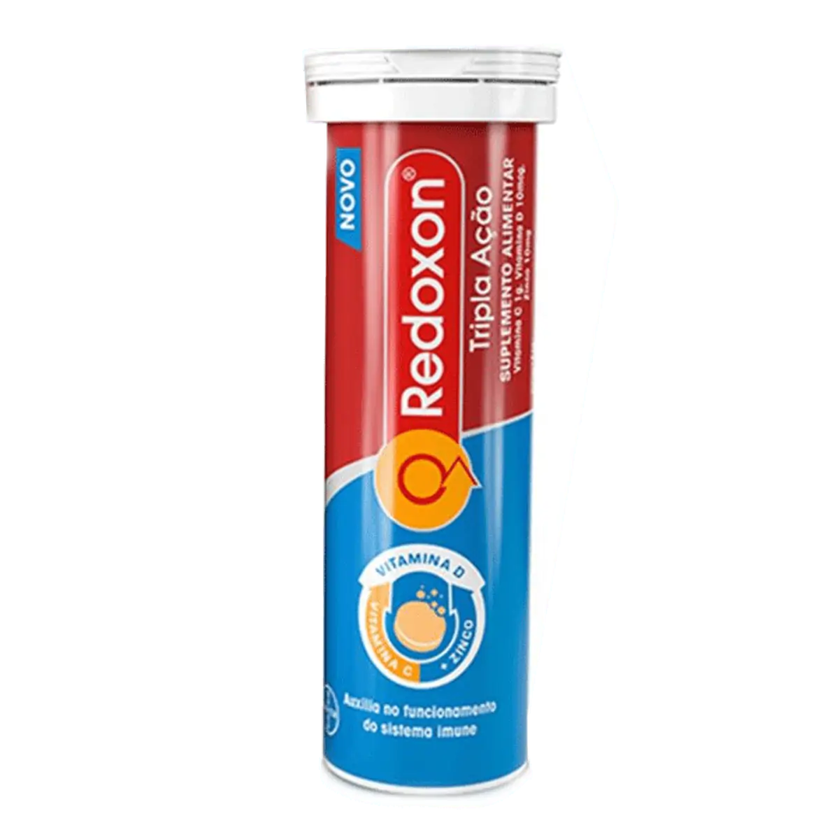 Vitamina C Redoxon Tripla Ação 10 Comprimidos Efervecentes