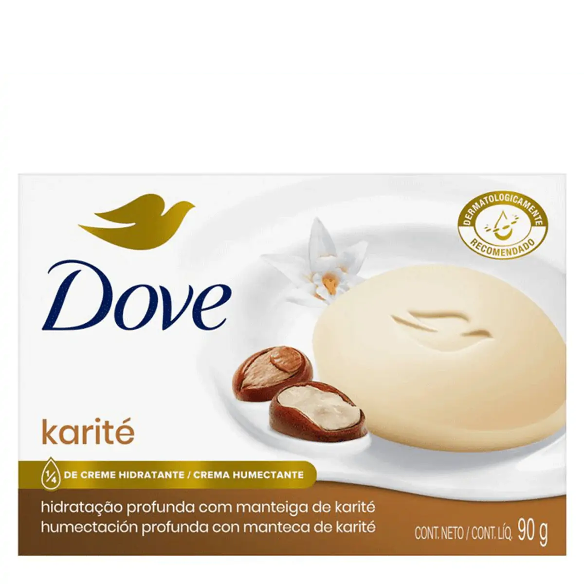 Sabonete Dove Creamy Comfort Karité e Baunilha 90g