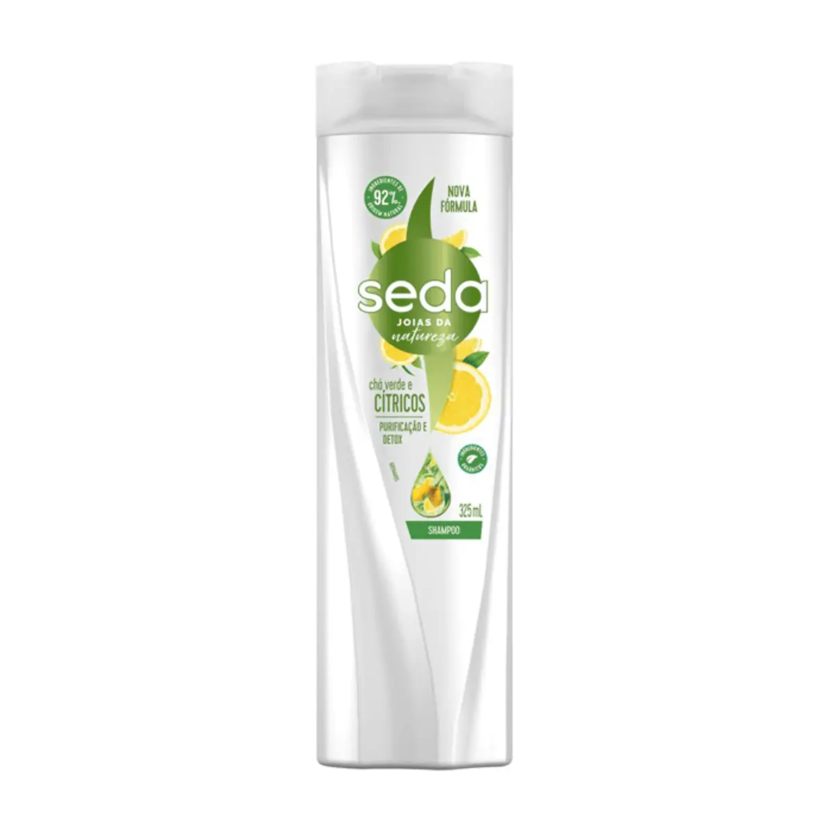 Shampoo Seda Joias da Natureza Chá Verde e Cítricos 325ml