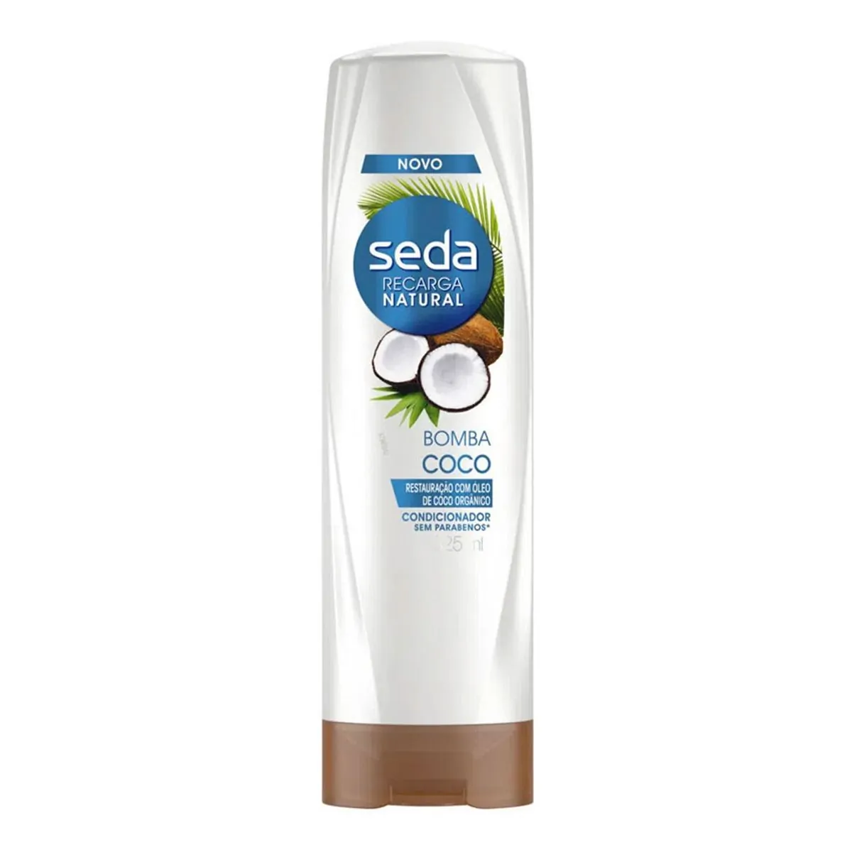 Condicionador Seda Recarga Natural Bomba Coco 325ml