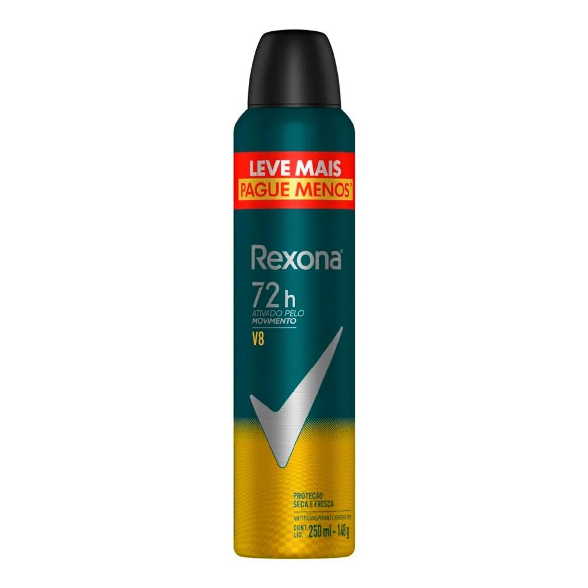 Desodorante Aerosol Rexona Men V8 250ml