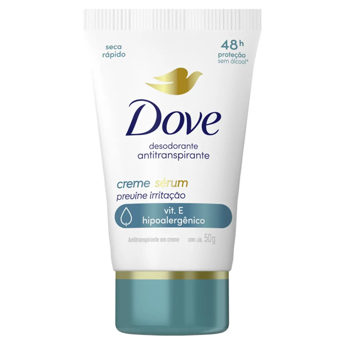 Desodorante Antitranspirante Creme Dove Sérum Previne Irritação 50g