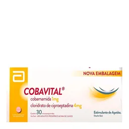 Cobavital 1mg/4mg Abbott 30 Microcomprimidos