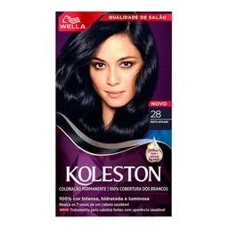 Tinta de Cabelo Wella Koleston 28 Preto Azulado