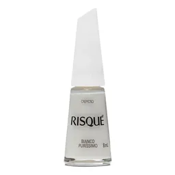Esmalte Risqué Cremoso Bianco Puríssimo 8ml