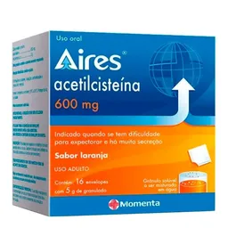 Expectorante Aires 600mg 16 Envelopes 5g