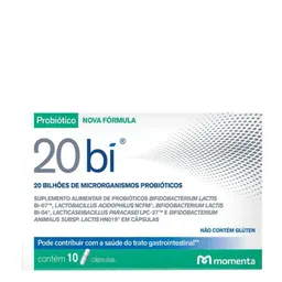 Probiótico 20 Bi Eurofarma 10 Cápsulas