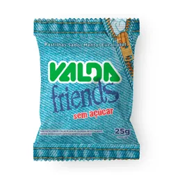 Pastilha Valda Friends 25g