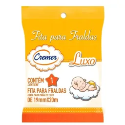 Fita Adesiva para Fralda Cremer - Branca
