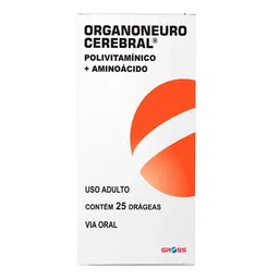 Organoneuro Cerebral 25 Drágeas
