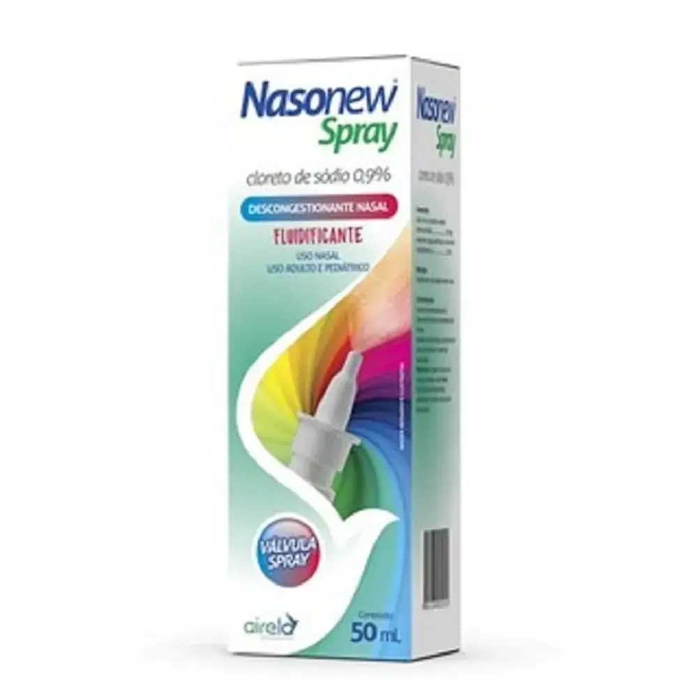 Nasonew 9MG Cloreto de Sódio Spray 50ML - Airela