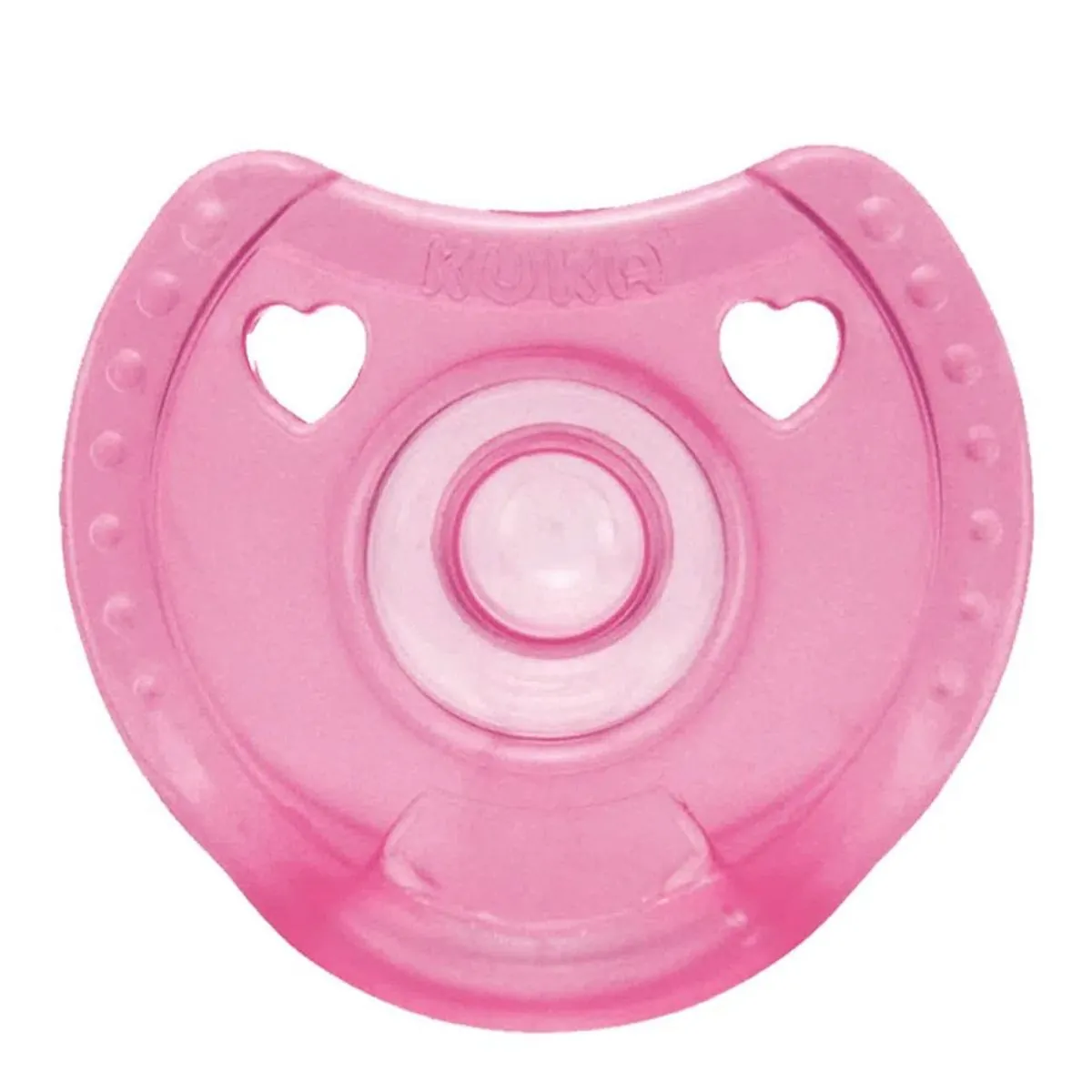 Chupeta Kuka Soft Comfort 1 a 6 Meses Rosa 1 Unidade