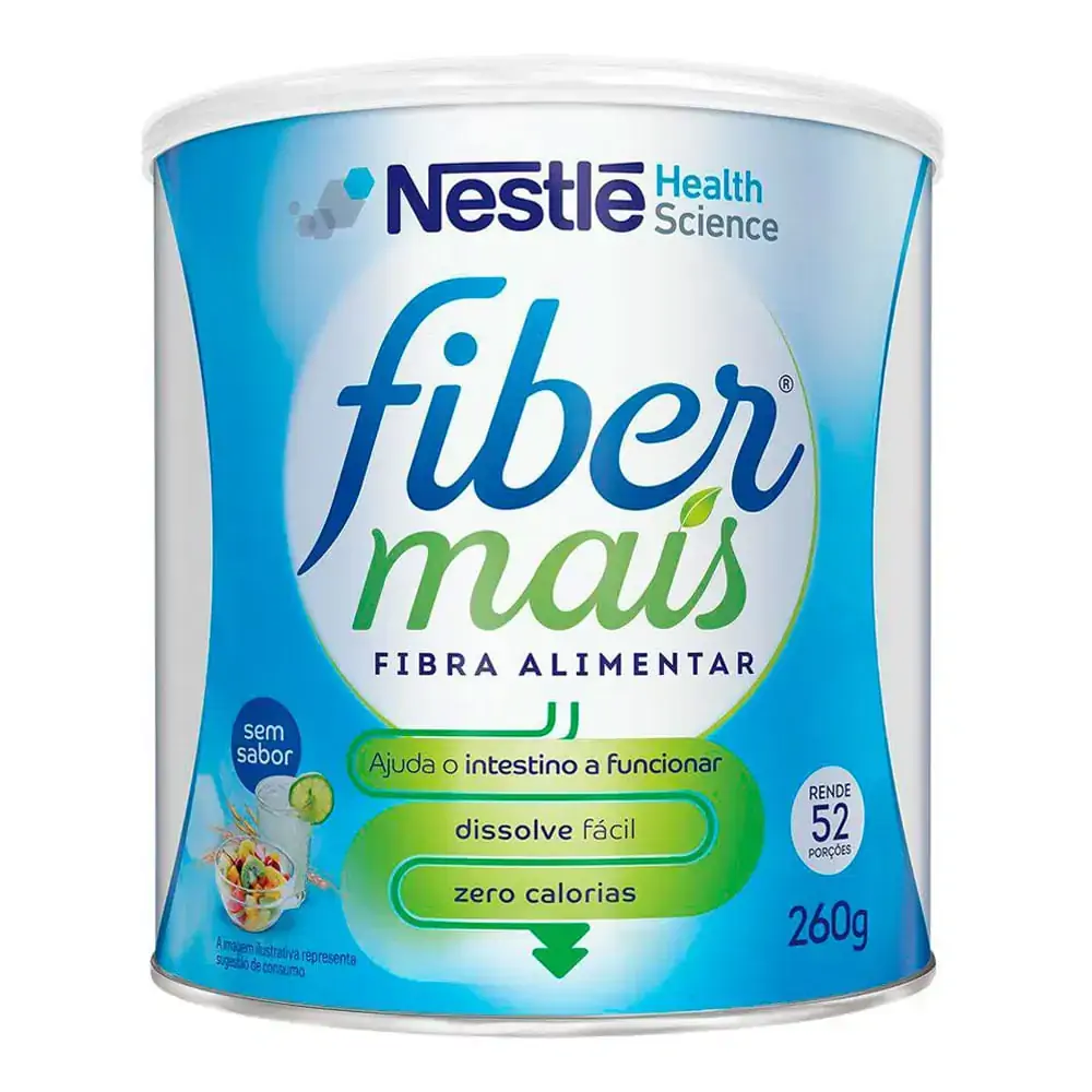 Suplemento Alimentar de Fibras Fibermais Sem Sabor 260g