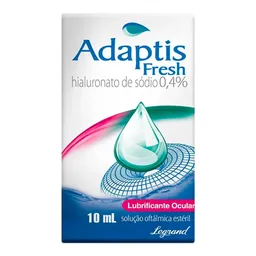 Colírio Lubrificante Adaptis Fresh 0,4% 10ml