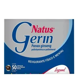 Suplemento Vitamínico Natus Gerin Legrand 50 Cápsulas