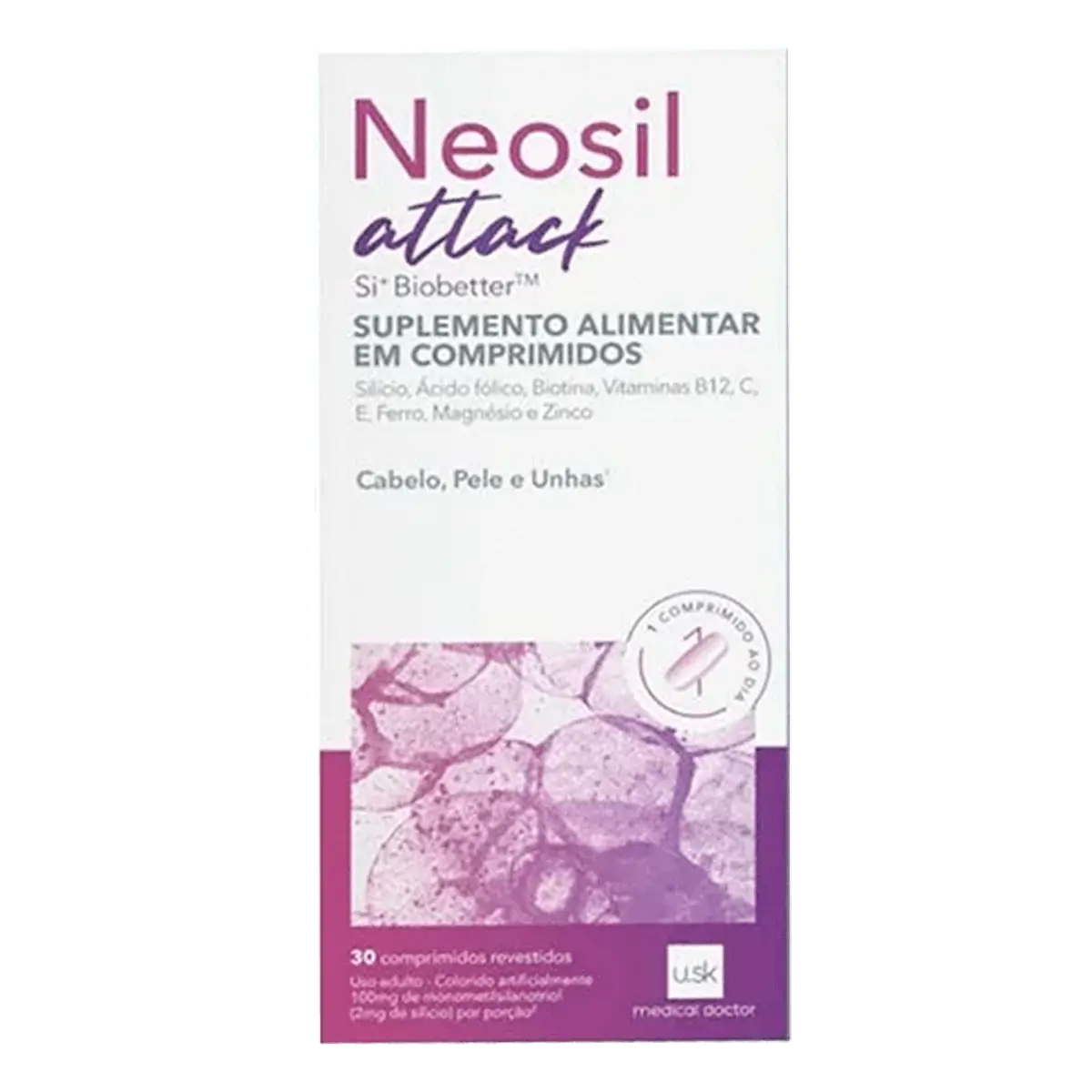 Neosil Attack Under Skin 30 Comprimidos