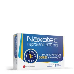 Anti-Inflamatórios Naxotec 500mg 10 comprimidos