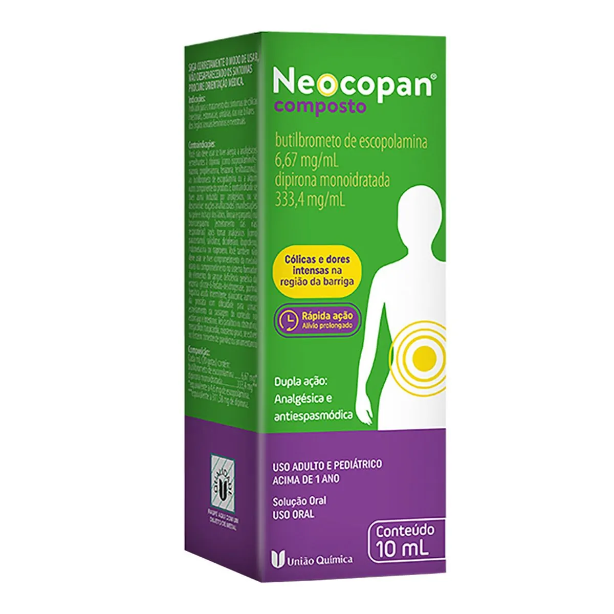Analgésico e Antiespamódico Neocopan 6,67mg/ml + 333,4mg/ml 10ml