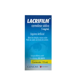 Colírio Lubrificante Lacrifilm 5mg/ml 15ml
