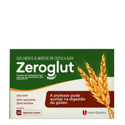 Zeroglut 348.000PPI União Química 10 Cápsulas