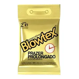 Preservativo Blowtex Retardante 3 Unidades