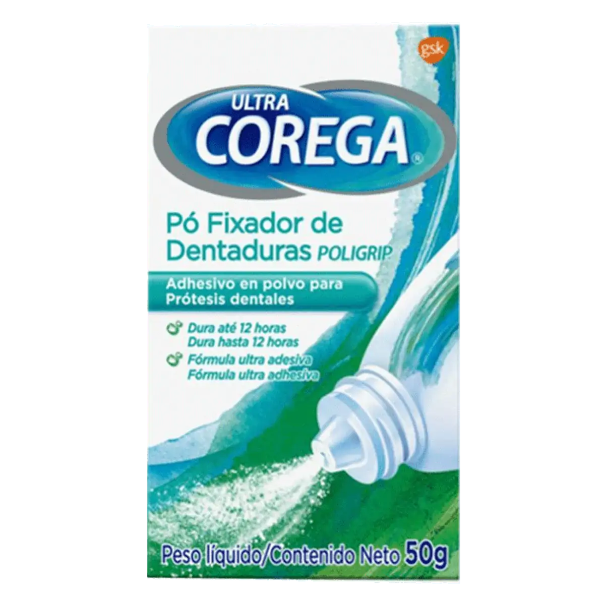 Fixador de Dentadura Corega Ultra 50g em Pó