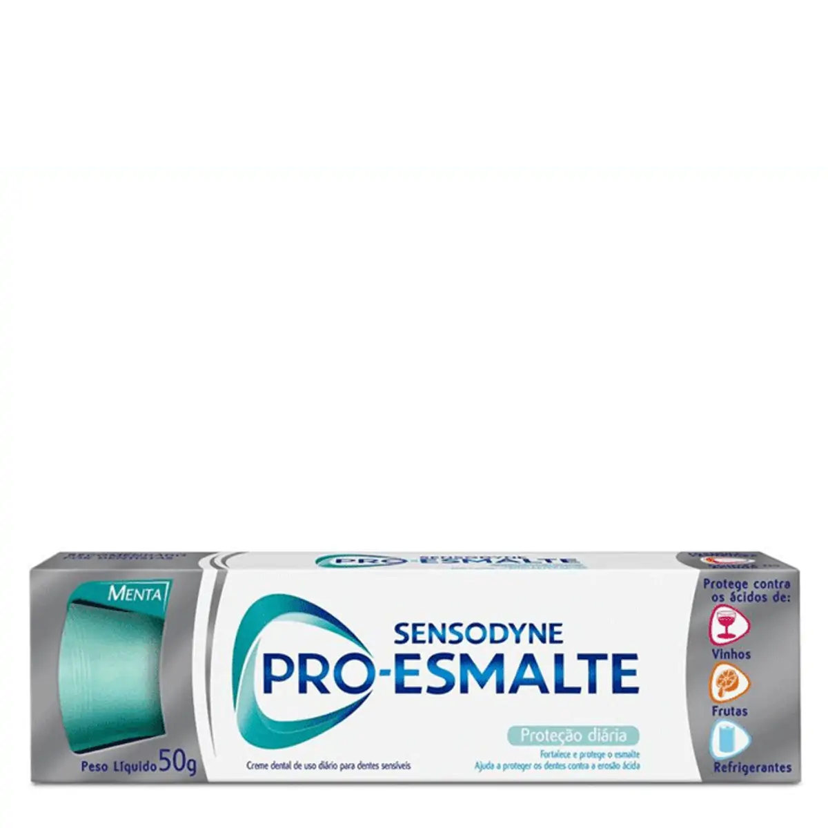Pasta de Dente Sensodyne Pró-Esmalte Menta 50g