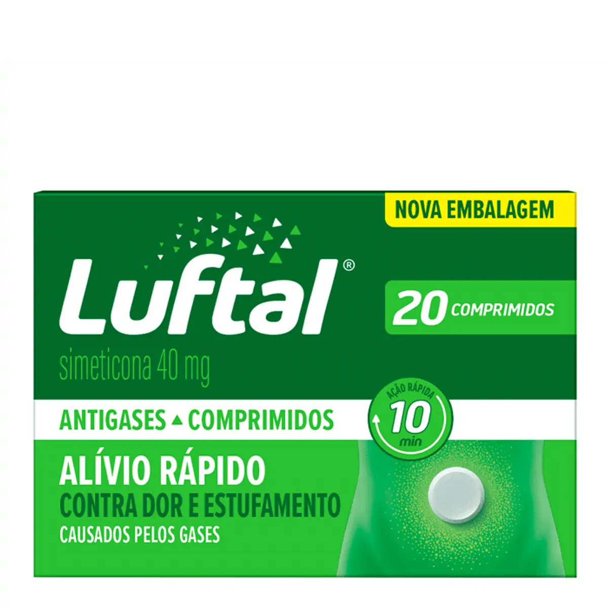 Antigases Luftal 40mg 20 Comprimidos