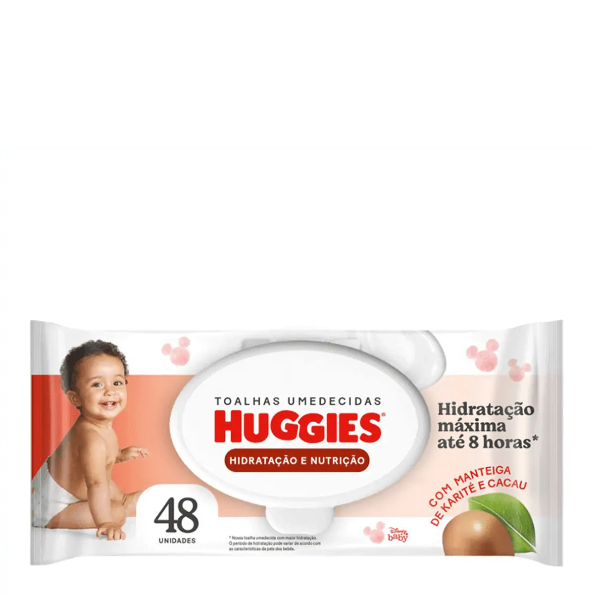 Lenço Umedecido Huggies Hidratação e Nutrição 48 Unidades
