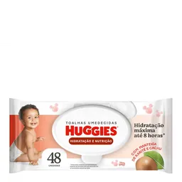 Lenço Umedecido Huggies Hidratação e Nutrição 48 Unidades